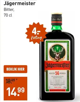 Gall & Gall Jägermeister aanbieding