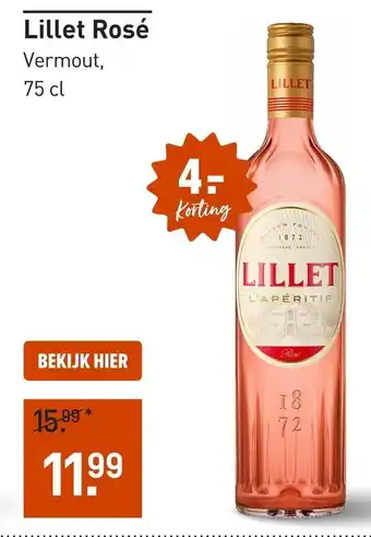 Gall & Gall Lillet Rosé aanbieding