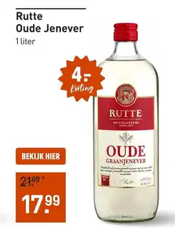 Gall & Gall Rutte Oude Jenever aanbieding