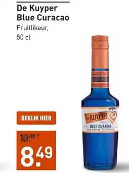 Gall & Gall De Kuyper Blue Curacao aanbieding