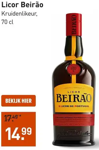 Gall & Gall Licor Beirão aanbieding