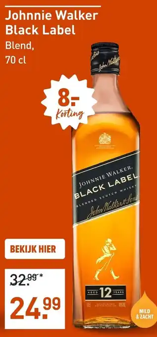 Gall & Gall Johnnie Walker Black Label aanbieding