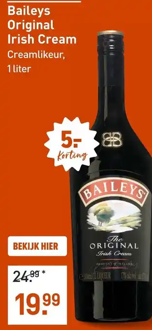 Gall & Gall Baileys Original Irish Cream aanbieding