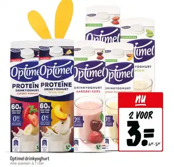 Jumbo Optimel drinkyoghurt aanbieding