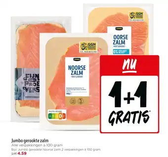 Jumbo Jumbo gerookte zalm aanbieding