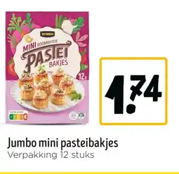Jumbo Jumbo mini pasteibakjes aanbieding