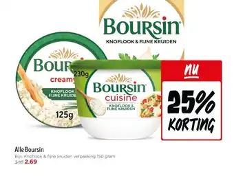 Jumbo Alle Boursin aanbieding
