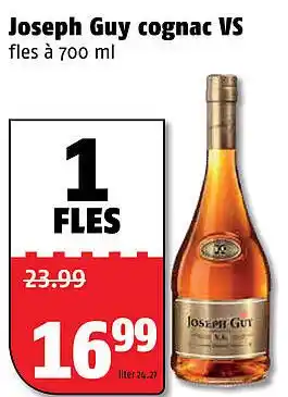 Poiesz Joseph Guy cognac VS aanbieding