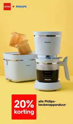 HEMA Alle Philips Keukenapparatuur aanbieding