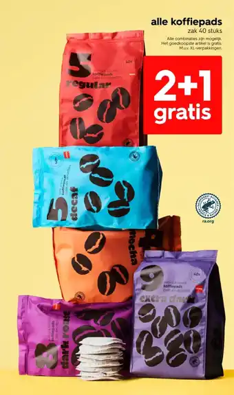 HEMA alle koffiepads aanbieding