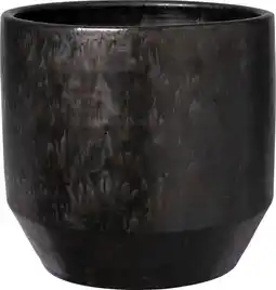Intratuin Intratuin bloempot Riff bruin D 27 H 29 cm aanbieding