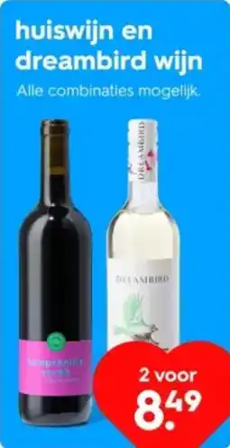 HEMA Huiswijn en Dreambird Wijn aanbieding