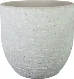 Intratuin TS bloempot Cas grijs D 29 H 26 cm aanbieding