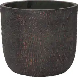 Intratuin Intratuin bloempot Liv koperbruin D 37 H 31 cm aanbieding