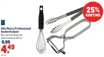Makro Alle Metro Professional keukenhulpen aanbieding