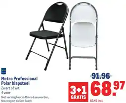 Makro Metro Professional Polar klapstoel aanbieding