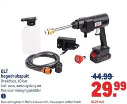 Makro QLT hogedrukspuit aanbieding
