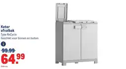 Makro Keter afvalbak aanbieding