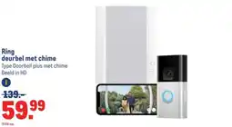Makro Ring deurbel met chime aanbieding