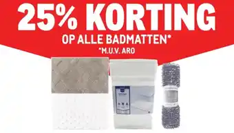 Makro Op alle badmatten aanbieding
