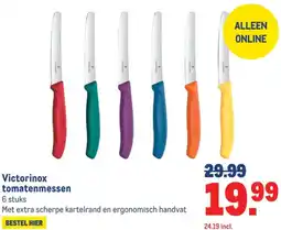 Makro Victorinox tomatenmessen aanbieding
