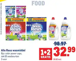 Makro Alle Reus wasmiddel aanbieding