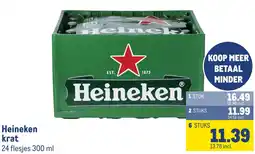 Makro Heineken krat aanbieding