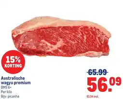 Makro Australische wagyu premium aanbieding