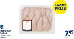 Makro Metro Chef kipfilet aanbieding