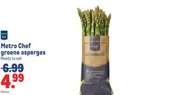 Makro Metro Chef groene asperges aanbieding