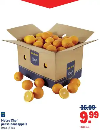 Makro Metro Chef perssinaasappels aanbieding