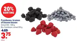 Makro Frambozen, bramen of blauwe bessen aanbieding