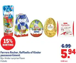 Makro Ferrero Rocher, Raffaello of Kinder paasassortiment aanbieding
