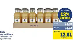 Makro Rioba sap multipack aanbieding