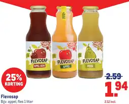 Makro Flevosap aanbieding