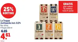 Makro La Trappe multipacks incl. 0,0% aanbieding