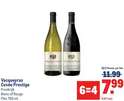 Makro Vacqueyras Cuvée Prestige aanbieding