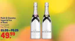 Makro Moët & Chandon Imperial Ice of Rosé aanbieding