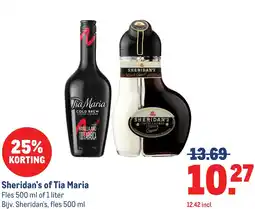 Makro Sheridan's of Tia Maria aanbieding