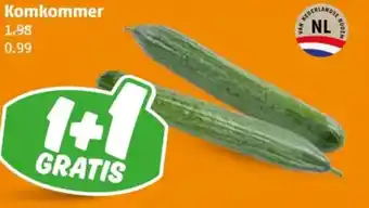 Poiesz Komkommer aanbieding