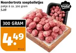 Poiesz Noordertrots soepballetjes aanbieding
