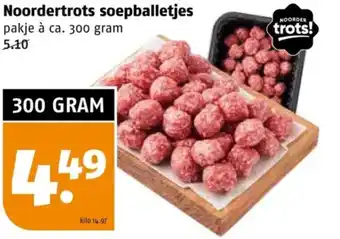 Poiesz Noordertrots soepballetjes aanbieding