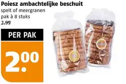 Poiesz Poiesz ambachtelijke beschuit aanbieding