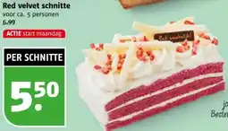 Poiesz Red velvet schnitte aanbieding