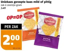 Poiesz Unickaas geraspte kaas mild of pittig aanbieding