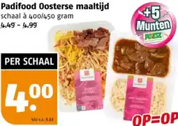 Poiesz Padifood Oosterse maaltijd aanbieding
