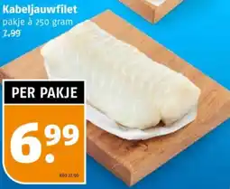 Poiesz Kabeljauwfilet aanbieding