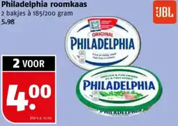 Poiesz Philadelphia roomkaas aanbieding