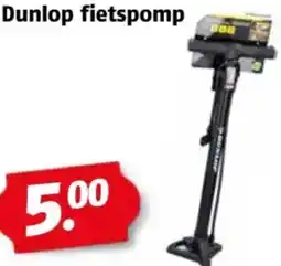Poiesz Dunlop fietspomp aanbieding