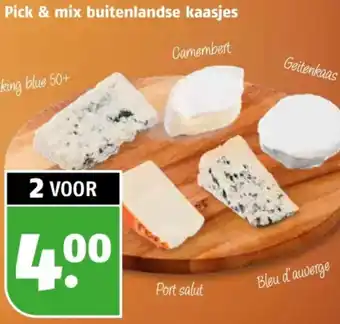 Poiesz Pick & mix buitenlandse kaasjes aanbieding
